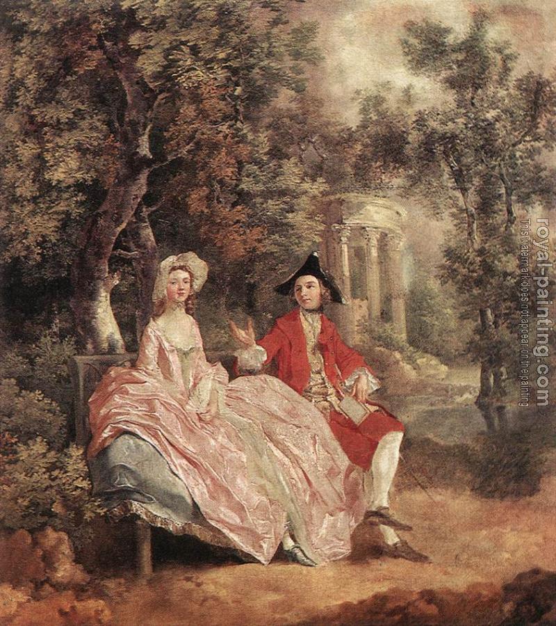 Thomas Gainsborough : Conversation in a Park